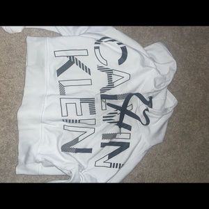 Calvin klein cropped hoodie